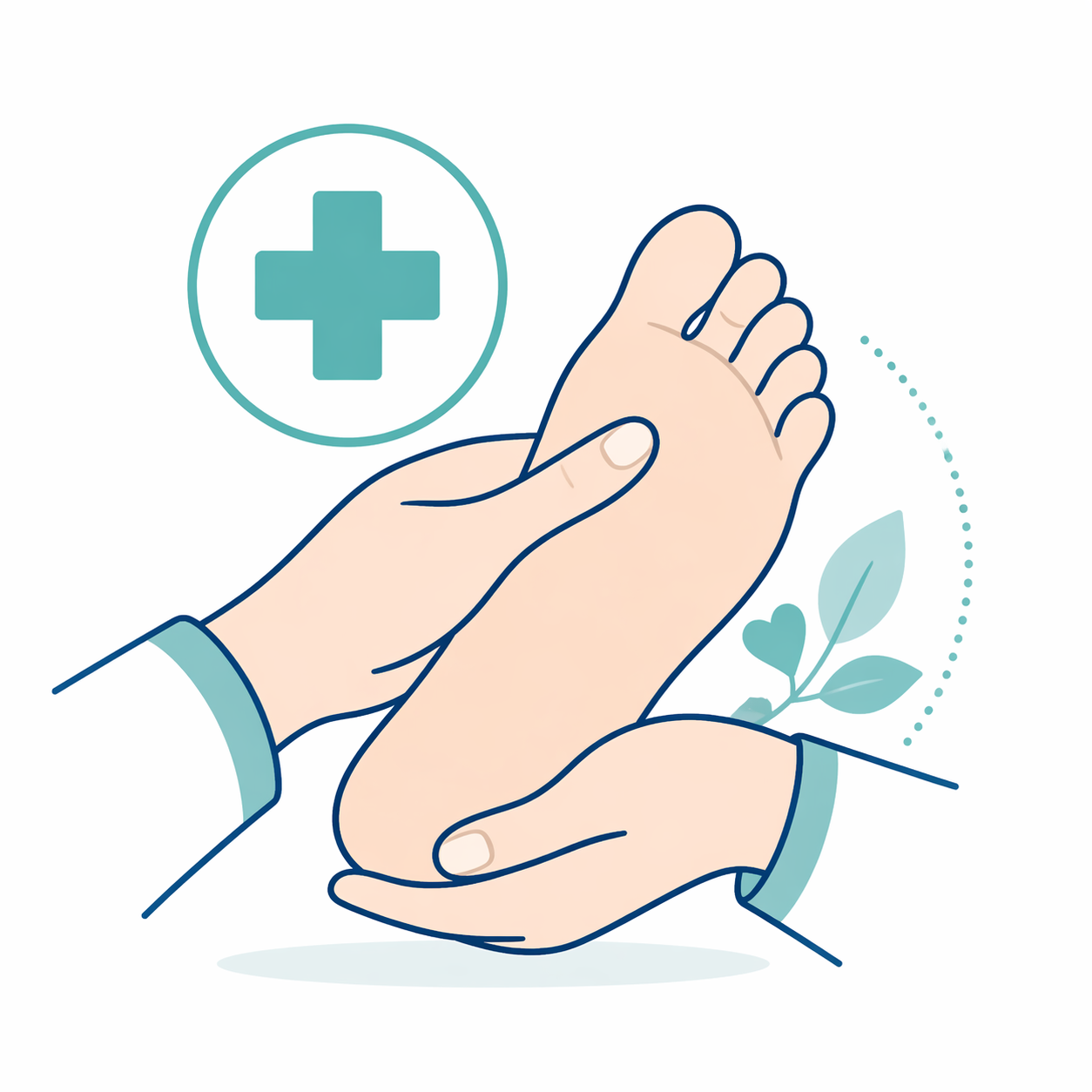 糖尿病の方の足ケア